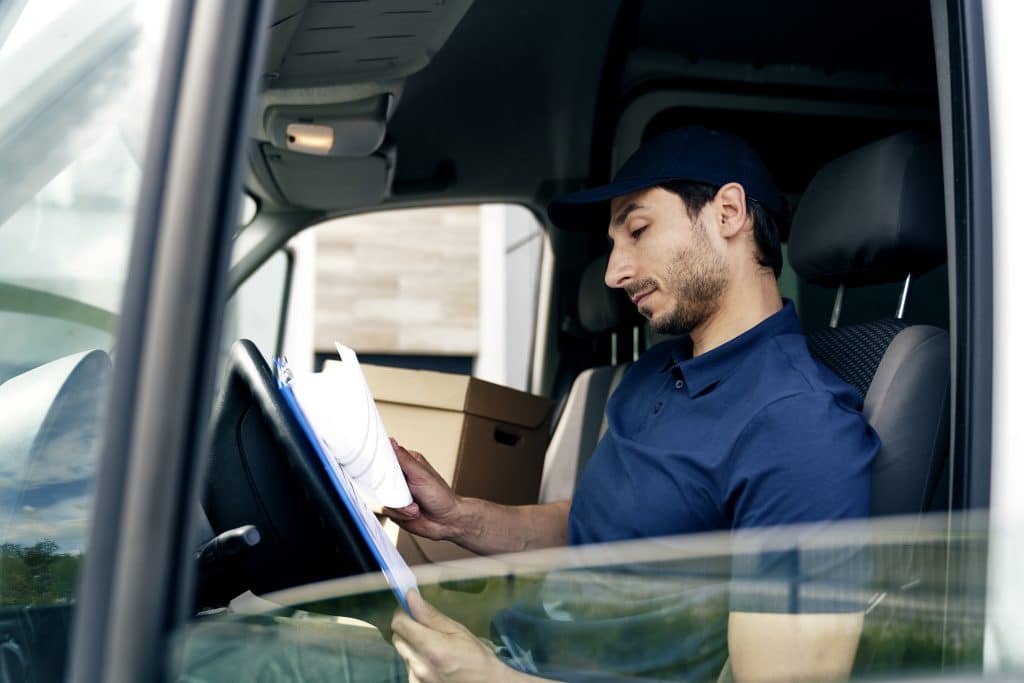 delivery driver cv